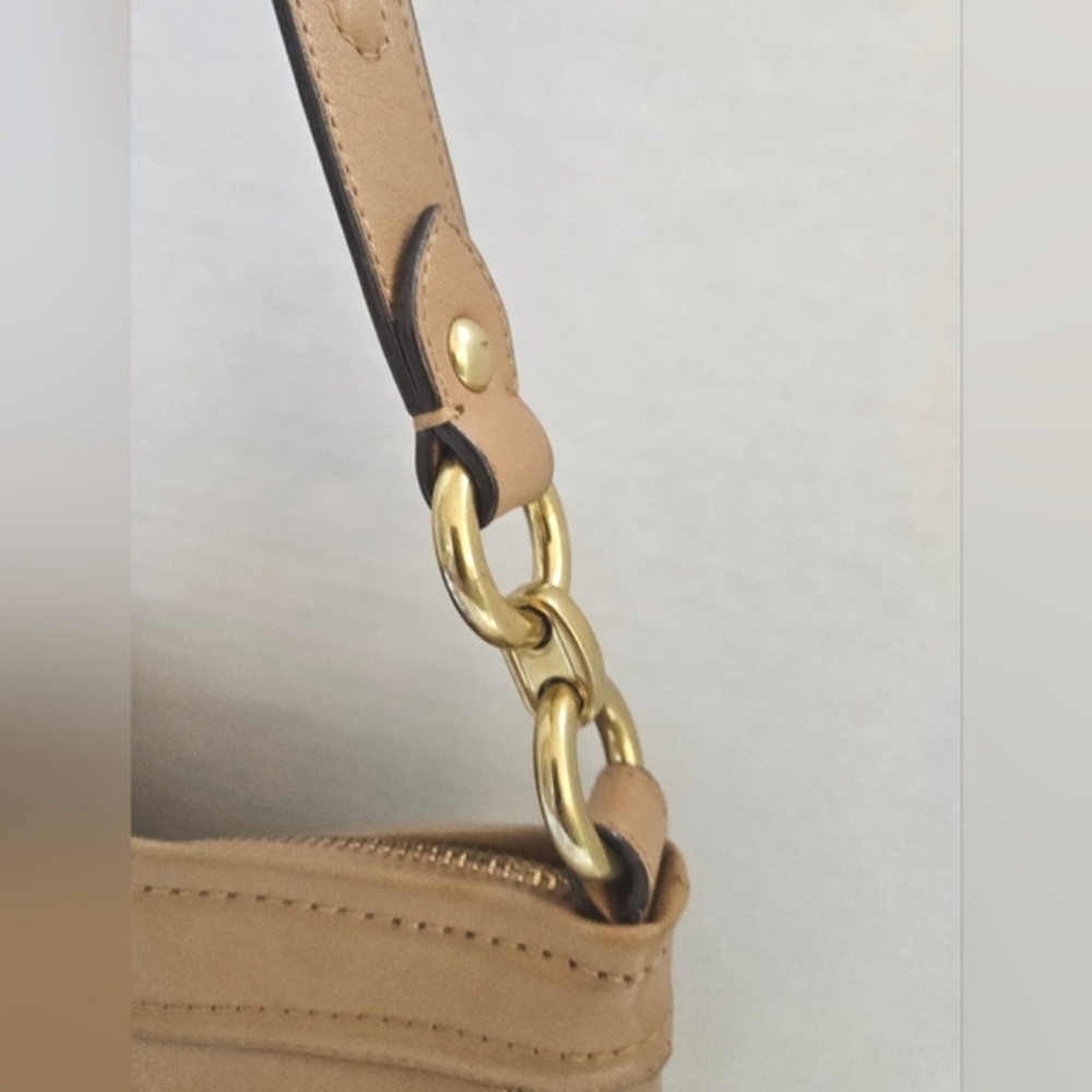 COACH MADISON HIPPIE SHOULDER BAG CAMEL C1381 F20114 - Picture 7 of 10